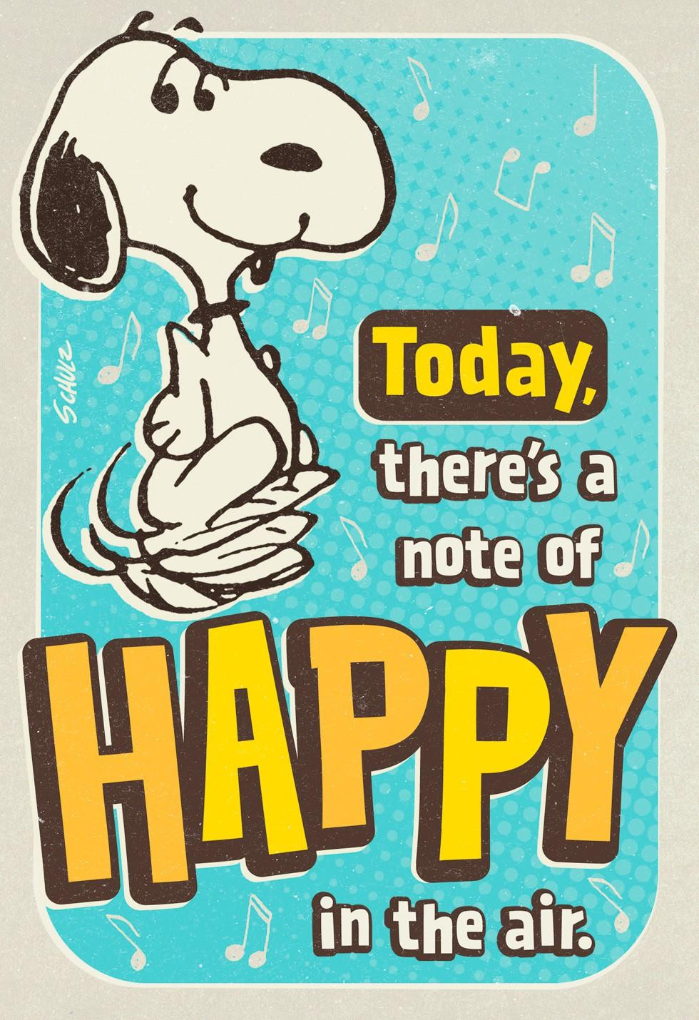 Free Musical Birthday Cards
 Peanuts Snoopy Happy Dance Musical Birthday Card