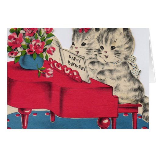 Free Musical Birthday Cards
 Musical Birthday Kittens Cards
