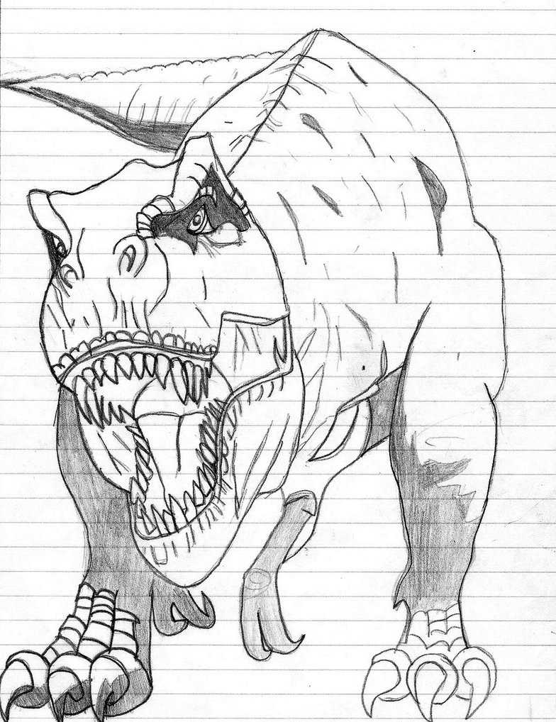 Free Printable Dinosaur Coloring Pages
 Free Printable Dinosaur Coloring Pages For Kids
