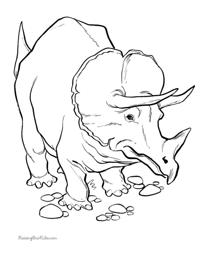 Free Printable Dinosaur Coloring Pages
 Dinosaur Coloring Pages 001