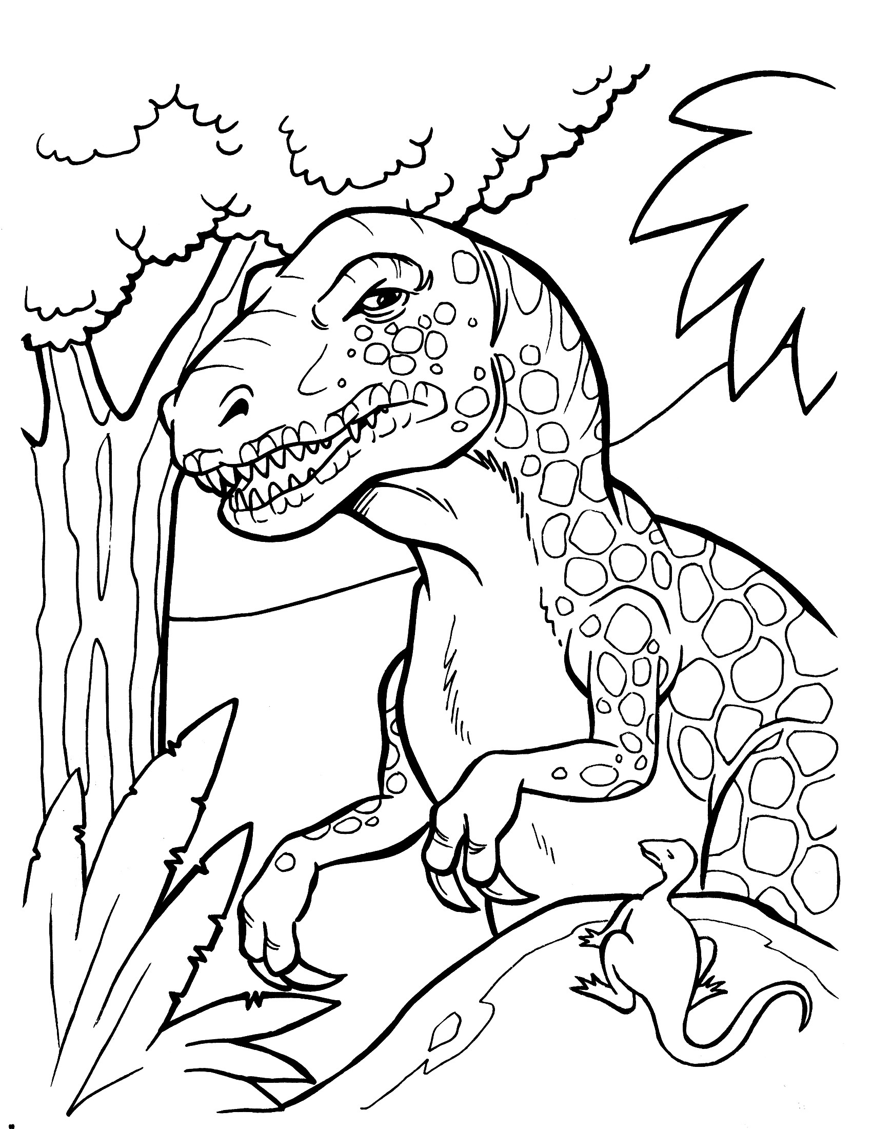 Free Printable Dinosaur Coloring Pages
 Dinosaur Coloring Pages