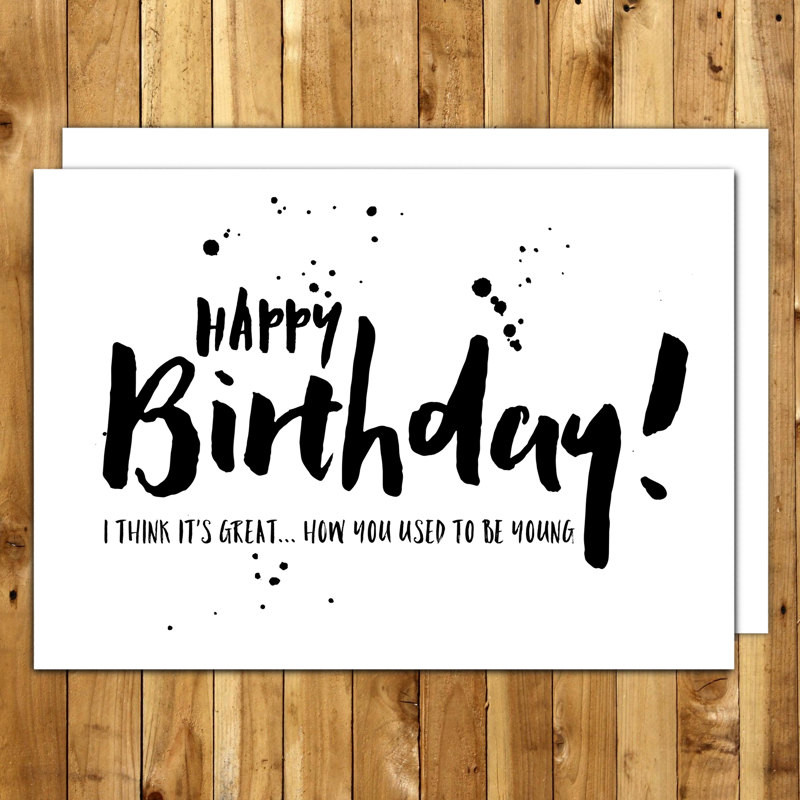 Free Printable Funny Birthday Cards For Him
 Funny birthday card Birthday Card For Him Birthday Card