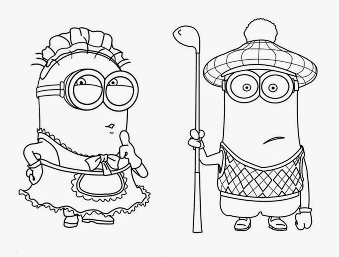 Free Printable Minion Coloring Pages
 FUN & LEARN Free worksheets for kid Minions Free