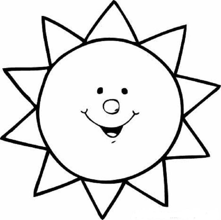 Free Printable Sun Coloring Pages
 Pin by cherlyn on Coloring Pages Ideas