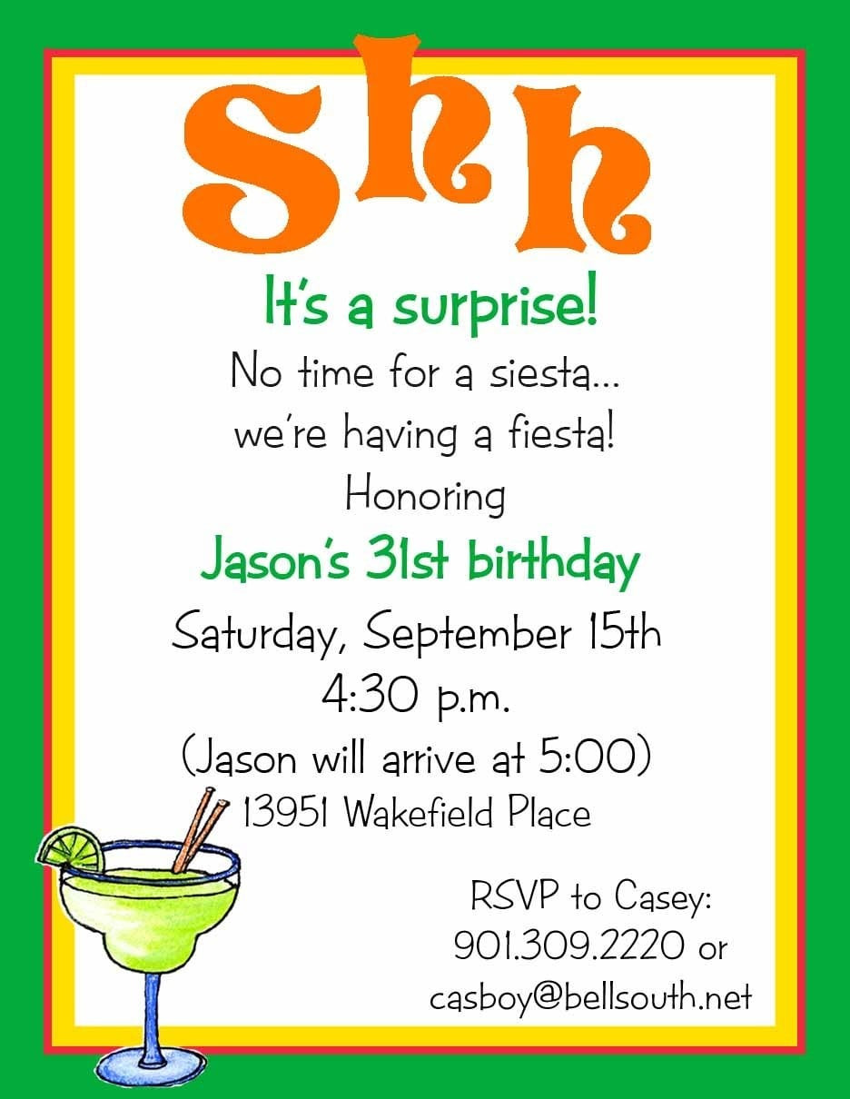 Free Printable Surprise Birthday Party Invitations
 Free Printable Invitation Surprise Party