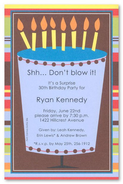 Free Printable Surprise Birthday Party Invitations
 Free Printable 50th Surprise Party Invitations