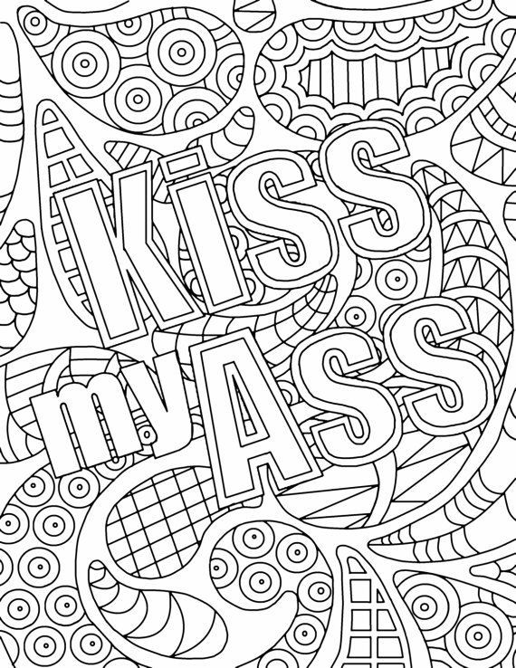 Free Printable Swear Word Coloring Pages
 Pin on coloring haha