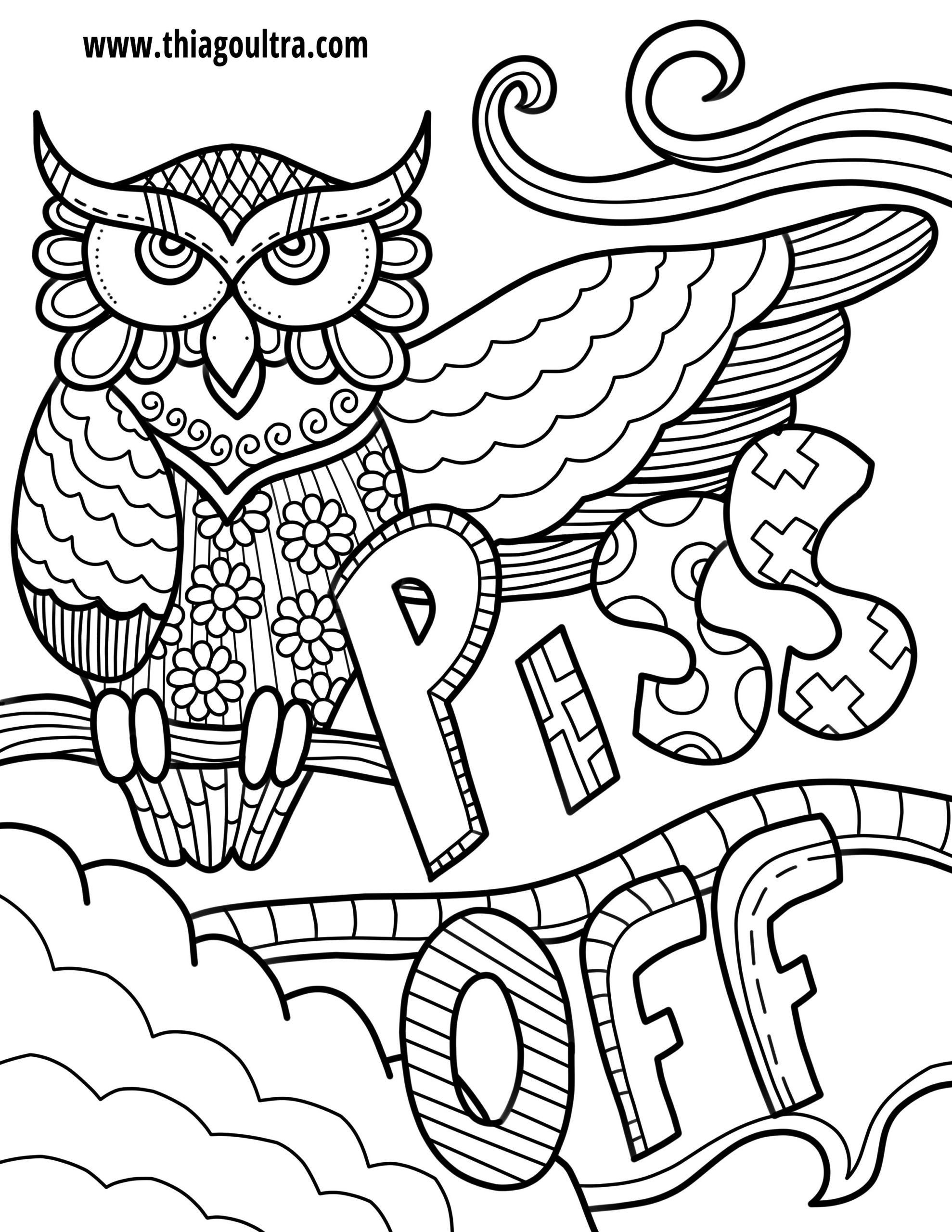 Free Printable Swear Word Coloring Pages
 Printable Swear Word Coloring Pages Free