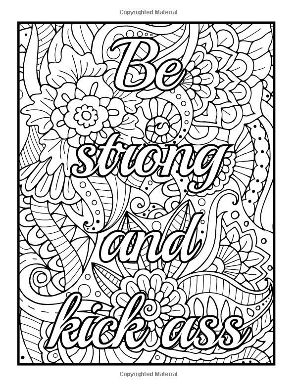 Free Printable Word Coloring Pages
 Curse Word Coloring Pages at GetColorings