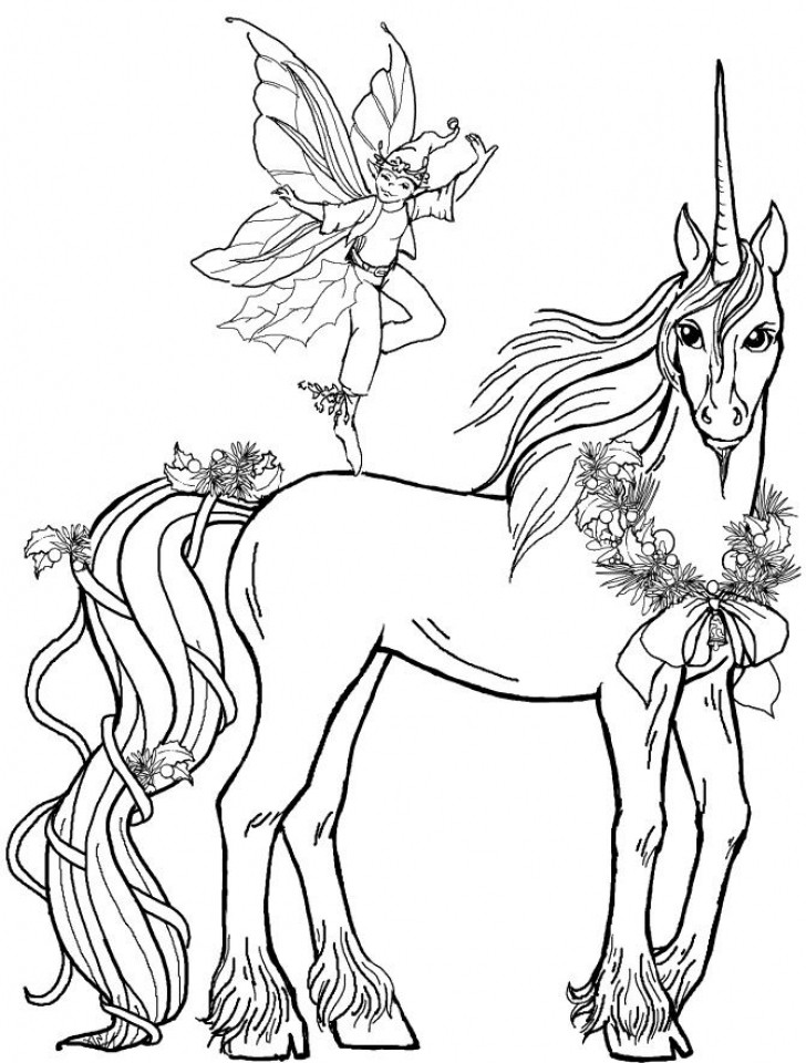 Free Unicorn Coloring Pages For Adults
 Get This Free Printable Unicorn Coloring Pages for Adults