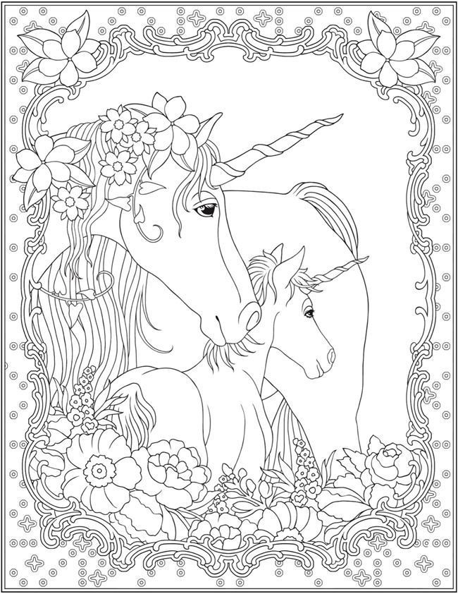 Free Unicorn Coloring Pages For Adults
 Unicorn coloring page Unicorn Magic