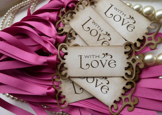 Free Wedding Favor Samples
 Wedding Favor Sample Tags and Table Number Vintage by amaretto