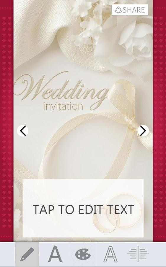 Free Wedding Invitation Maker
 Wedding Invitations Card Maker for Android Free