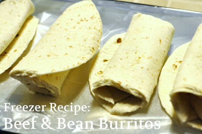 Freezer Bean Burritos
 Freezer Recipes Beef & Bean Burritos Kids Activities