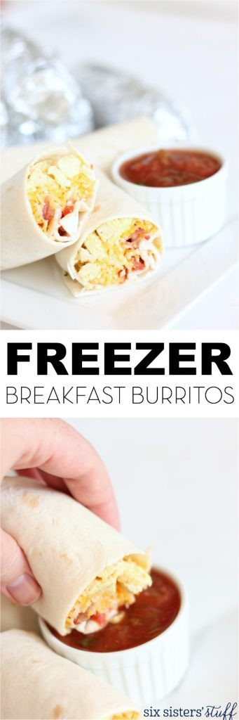 Freezer Breakfast Recipes
 Freezer Breakfast Burritos