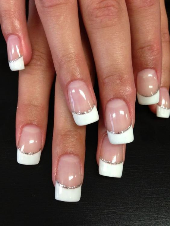 French Acrylic Nail Designs
 Top 40 Unique French Acrylic Nails