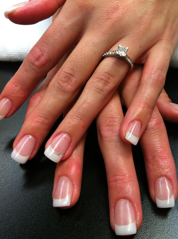French Acrylic Nail Designs
 Top 40 Unique French Acrylic Nails