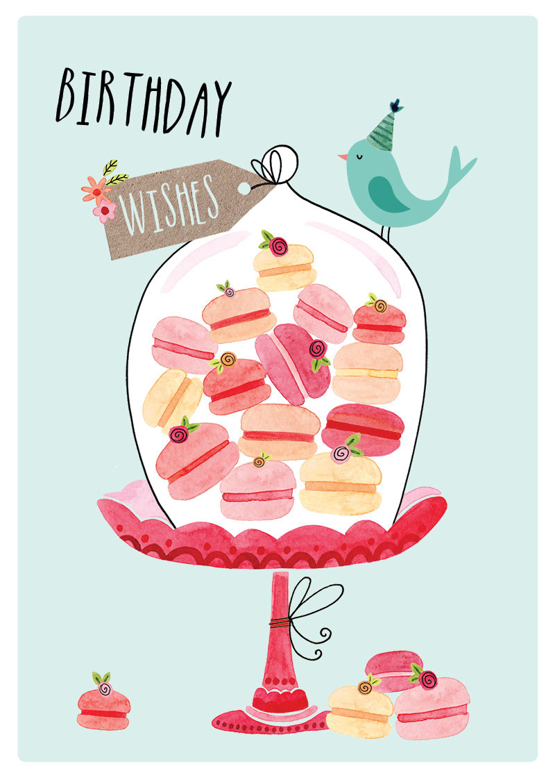 French Birthday Cards
 Greeting Cards Birthday Cards Felicity French Illustration