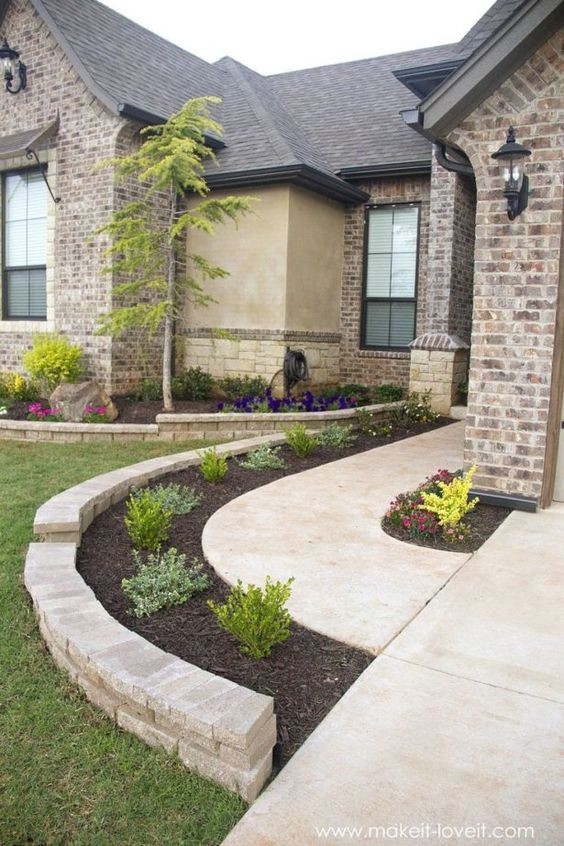 Front Yard Landscape Design Ideas
 47 Cheap Landscaping Ideas For Front Yard A Blog on Garden