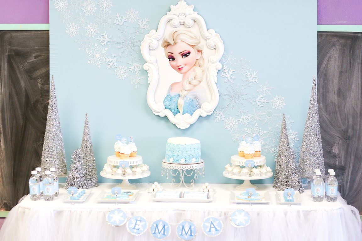 Frozen Birthday Decorations
 Frozen Birthday Party Inspired by the movie Anders