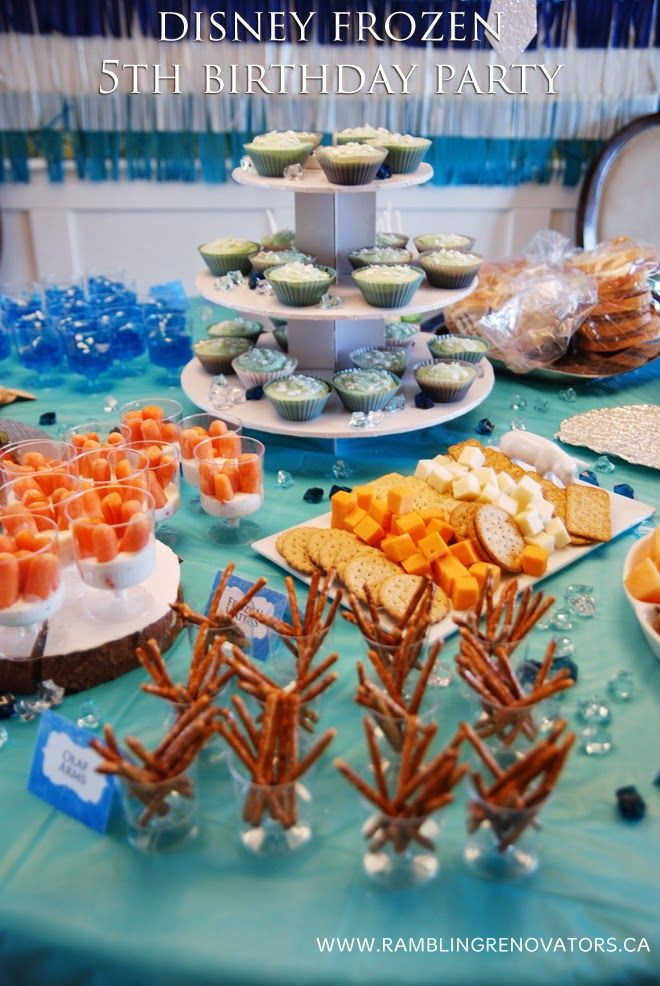 Frozen Birthday Party Ideas Food
 30 Ideas for a FROZEN Birthday Party