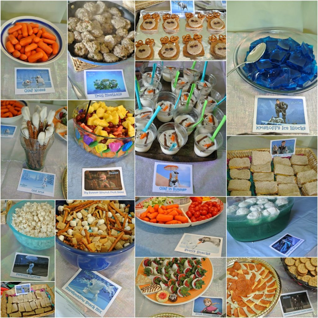 Frozen Birthday Party Ideas Food
 An Olaf in Summer Frozen Birthday Party or THIS is what