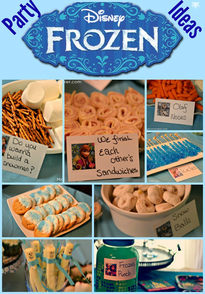 Frozen Birthday Party Ideas Food
 Frozen Birthday Party Ideas Easy & Bud Friendly