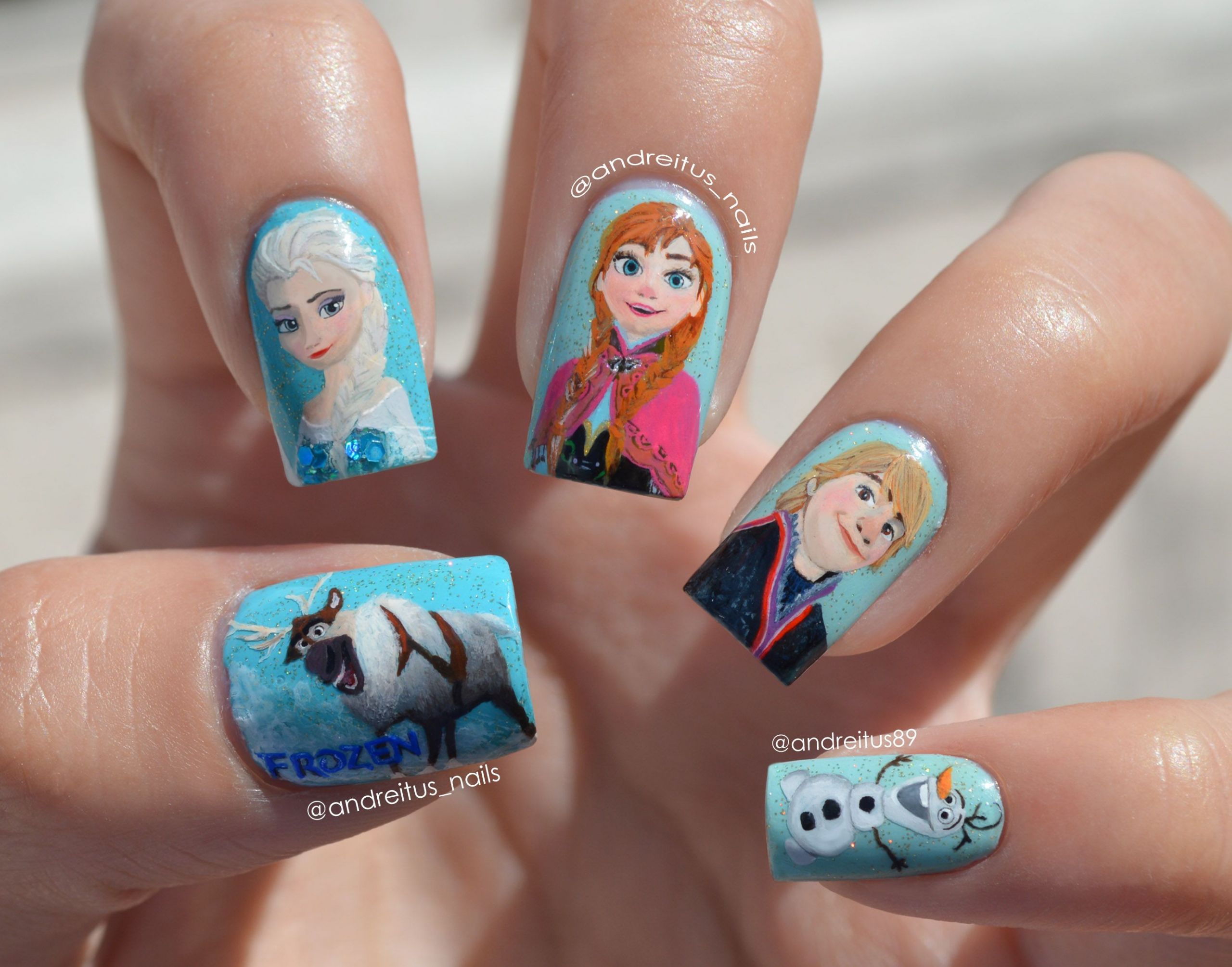 Frozen Nail Designs
 15 Amazing Frozen Nail Art Designs That Will Melt Your