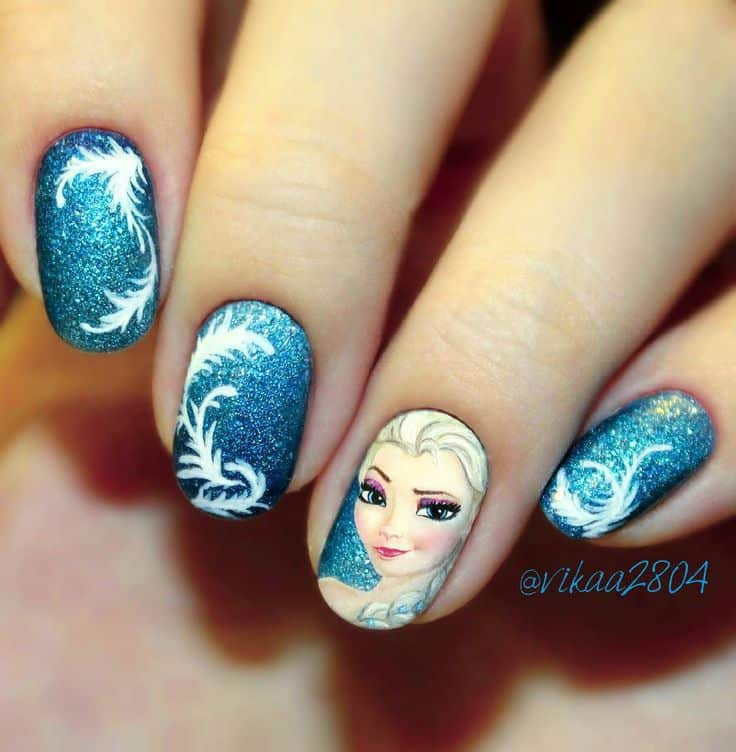 Frozen Nail Designs
 15 Frozen Nail Designs You Don t Want to Miss – NailDesignCode