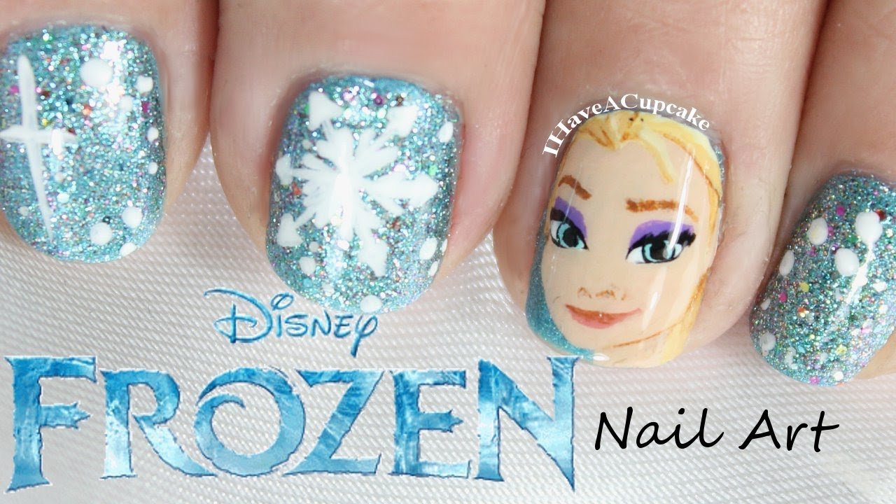 Frozen Nail Designs
 Frozen Nail Art Elsa