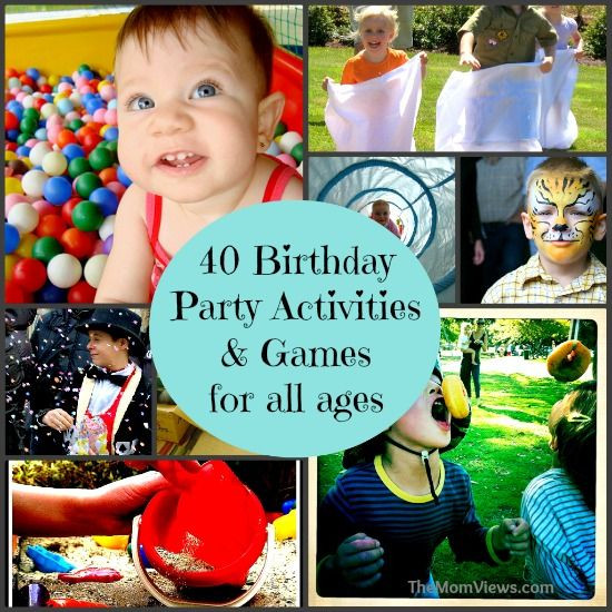 Fun Activities For Kids Birthday Party
 Birthday Party Activities and Games