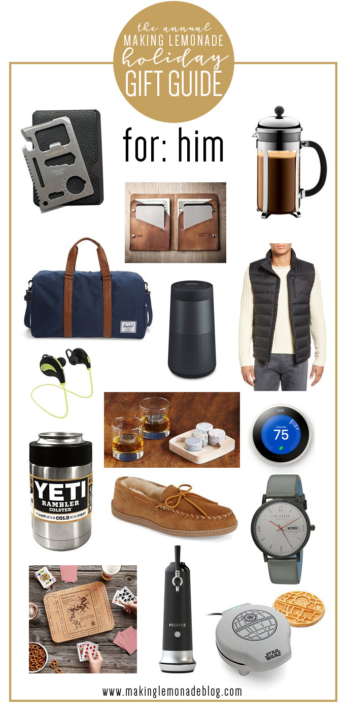 Fun Birthday Gifts For Him
 Best Gifts for Him Holiday Gift Guide