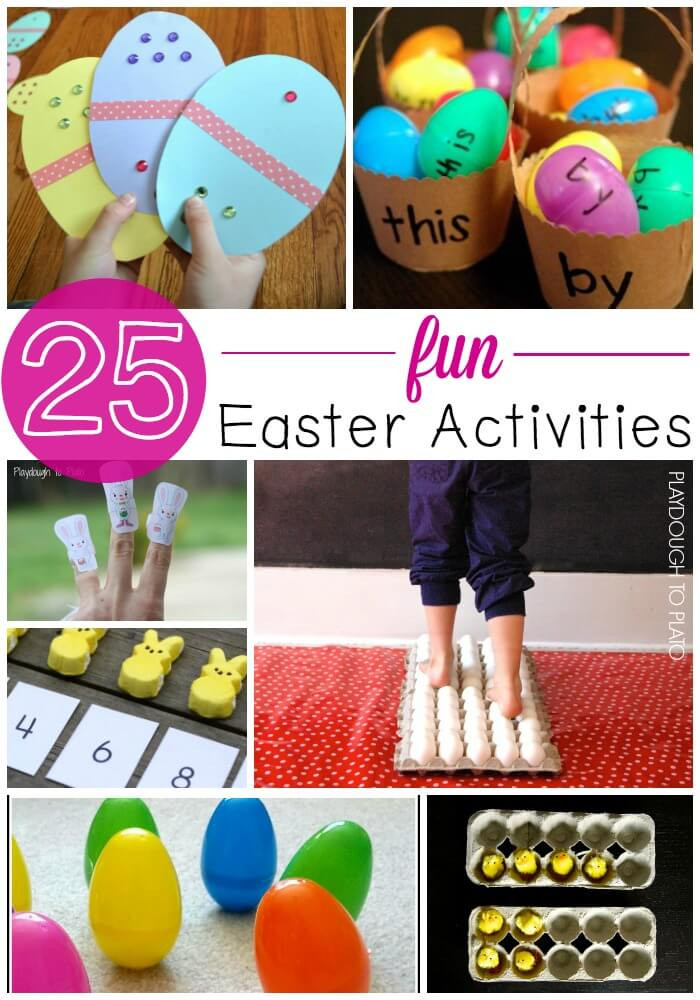 Fun Easter Activities
 25 Fun Easter Learning Activities Playdough To Plato