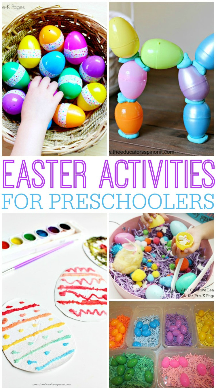 Fun Easter Activities
 Preschool Activities for Easter Pre K Pages