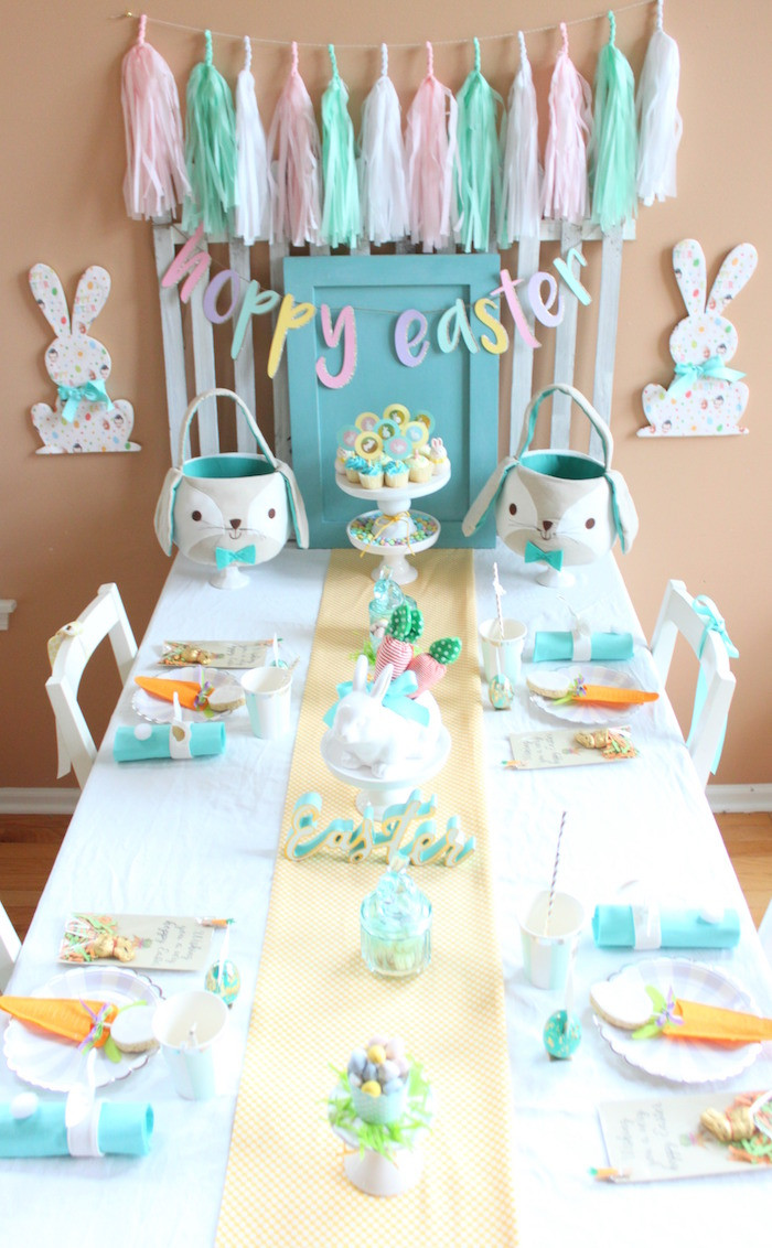 Fun Easter Party Ideas
 Kara s Party Ideas Hoppy Easter Party for Kids
