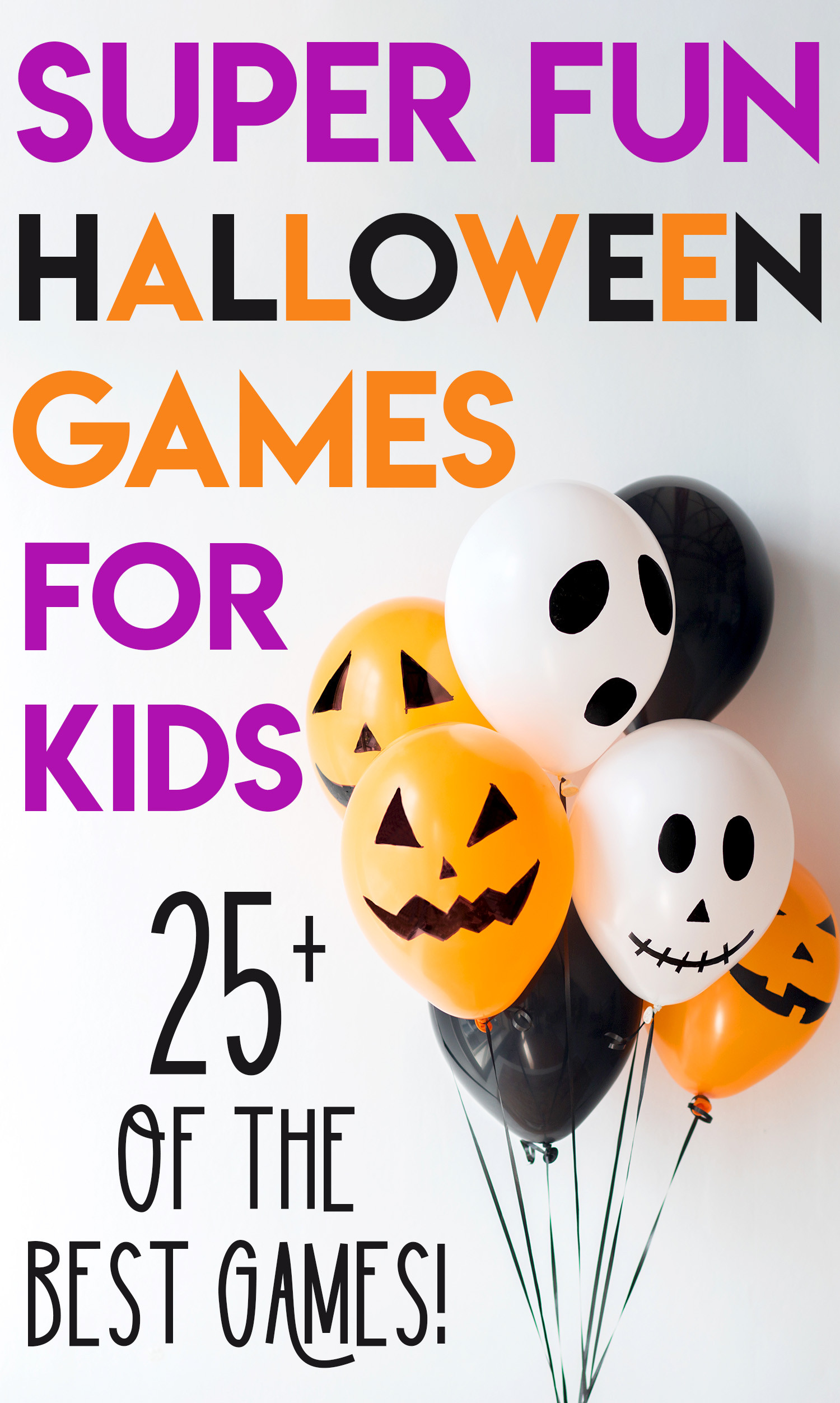 Fun Halloween Party Game Ideas For Kids
 Fun Halloween Games for Kids Happiness is Homemade
