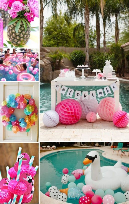 Fun Pool Party Ideas
 Wedding planning Bachelorette pool party ideas to have