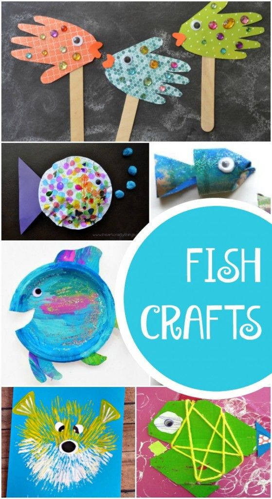 Fun Projects For Preschoolers
 Fish Crafts for Kids