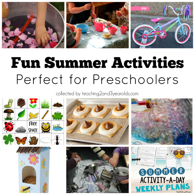 Fun Projects For Preschoolers
 46 Fun Preschool Summer Activities You Will Want to Try