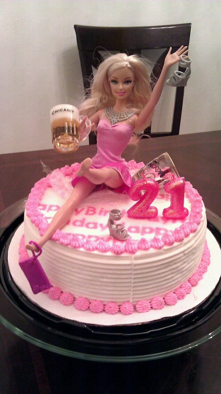 Funny 21st Birthday Cakes
 Wonderlusty The Drunk Birthday cake for my sister’d 21st