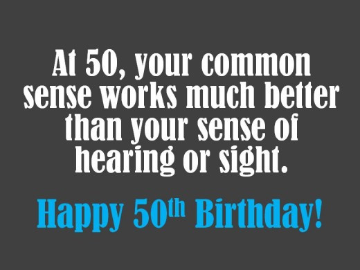 Funny 50 Birthday Quotes
 50th Birthday Card Messages Wishes Sayings and Poems