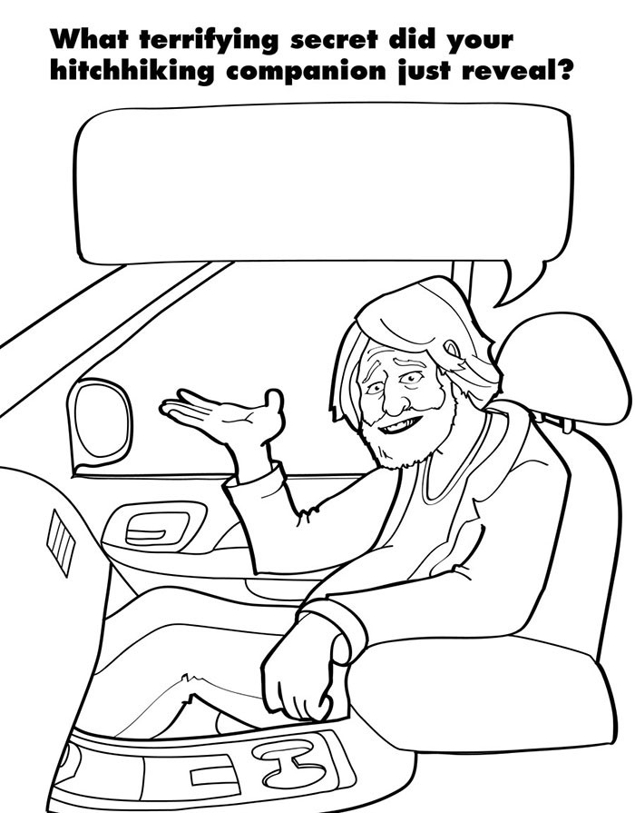 Funny Adult Coloring Pages
 Coloring Book For Grown Ups Mocks Adult Life