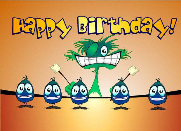 Funny Animated Birthday Wishes
 Happy Birthday Wishes Quotes SMS Messages ECards