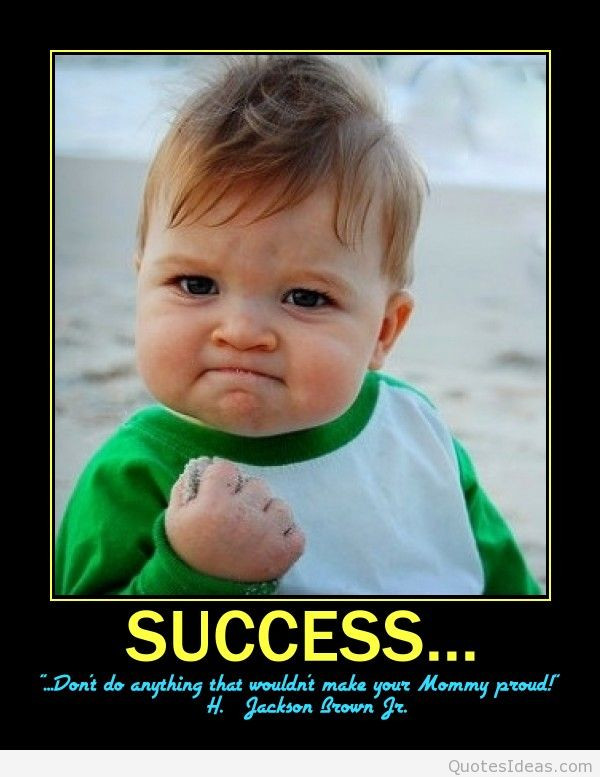 Funny Baby Quote Pictures
 Business culture the key of success or just imagination