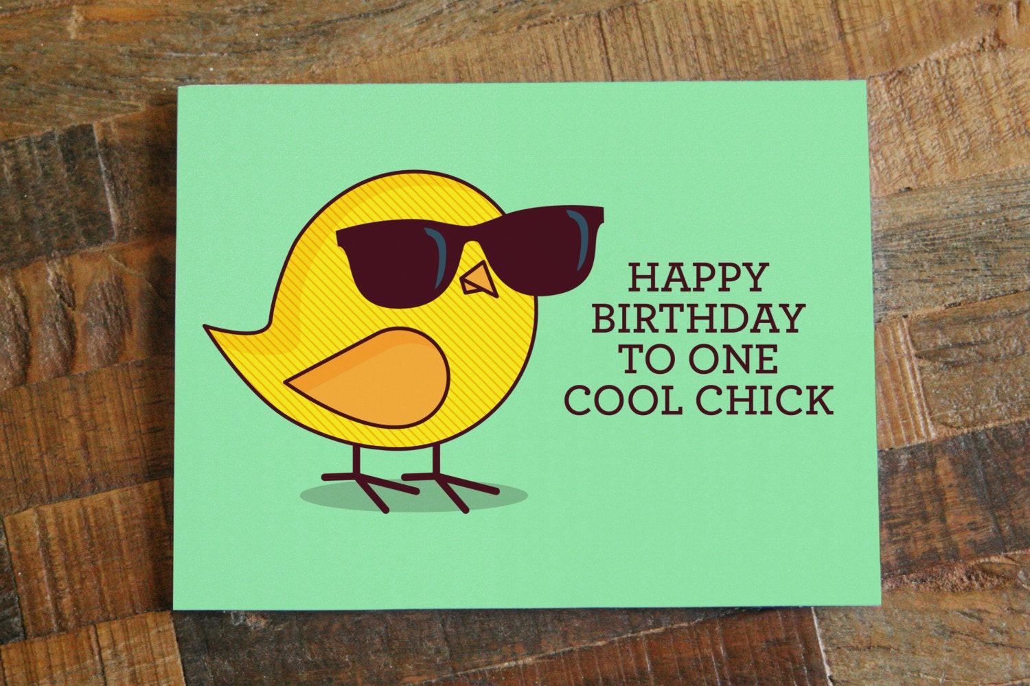 Funny Birthday Card
 Funny Birthday Card For Her Happy Birthday to e Cool