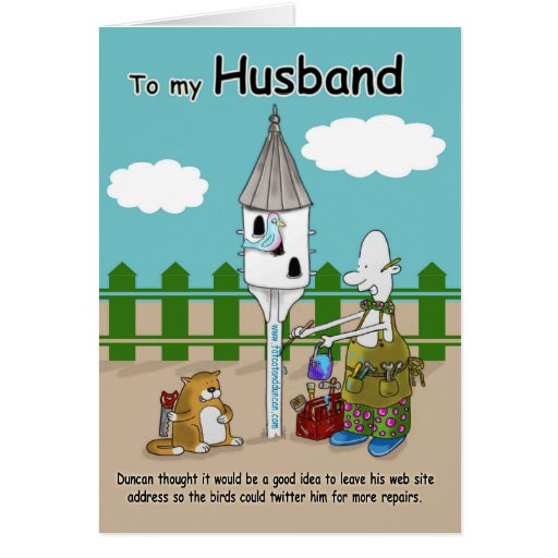 Funny Birthday Cards For Husband
 me funny Husband Birthday card