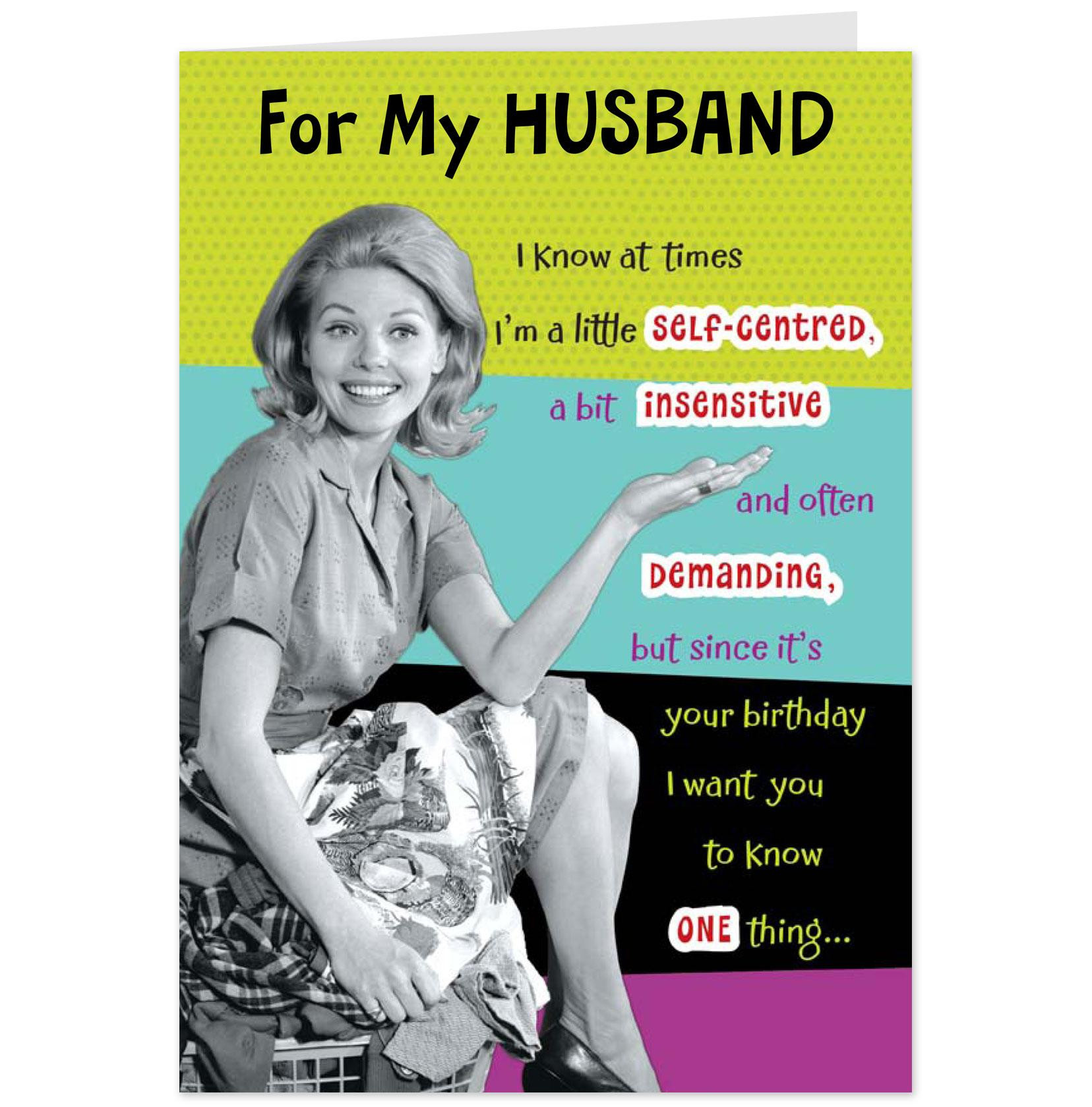 Funny Birthday Cards For Husband
 Happy Birthday Husband Funny Quotes QuotesGram