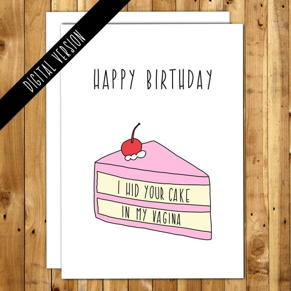 Funny Birthday Cards For Husband
 Printable Birthday Card For Boyfriend For Husband For