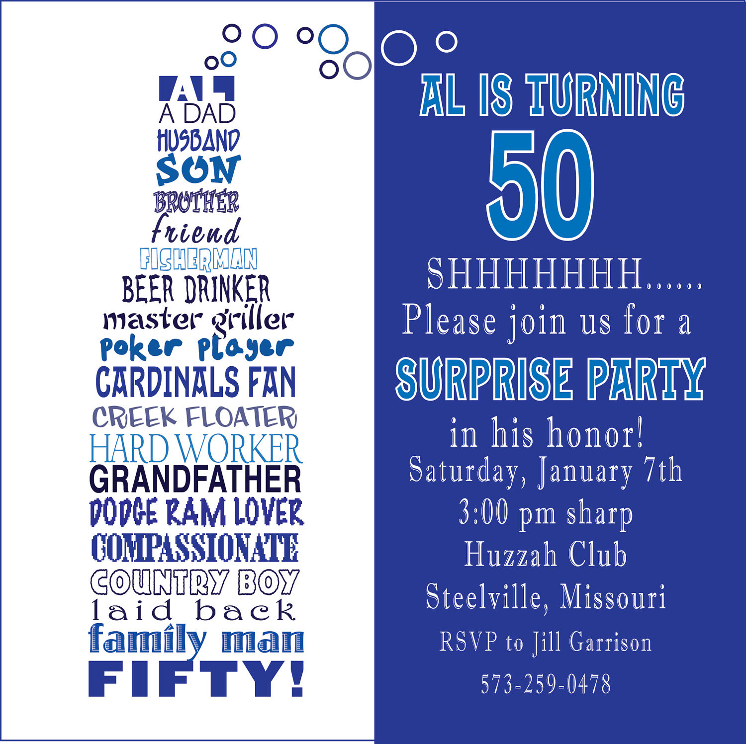 Funny Birthday Invitation Wording
 Funny 50th Birthday Party Invitation Wording
