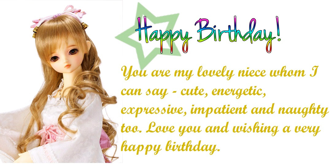Funny Birthday Wishes For Niece
 50 Niece Birthday Quotes and